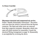 3M polygun PG II power cord repair kit - 9207