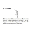 3M 9200 PG II trigger replacement