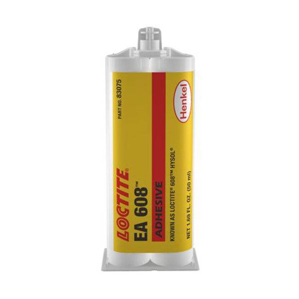 Loctite 475418 EA 608 Fast Cure Optically Clear Epoxy Adhesive - 50ml Cartridge