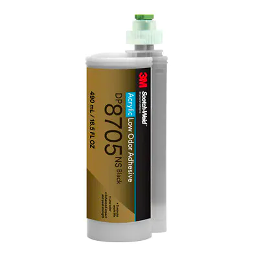 3M Scotch-Weld DP8705NS Low Odor Black Acrylic Adhesive