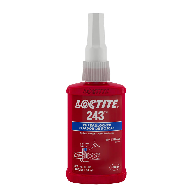 Henkel Loctite 243 Medium Strength Blue Threadlocker 50ml