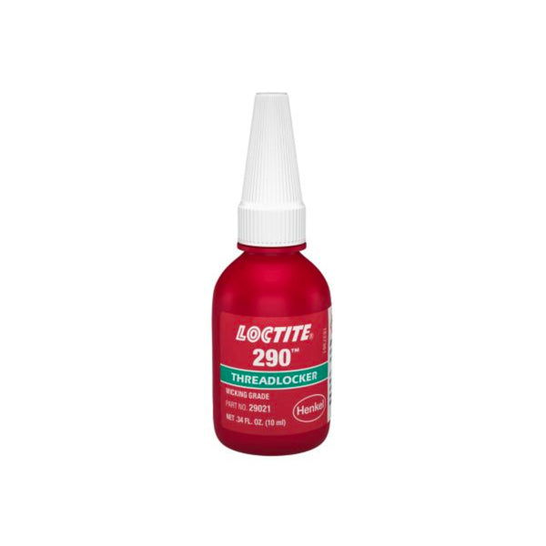 Henkel Loctite 290 Medium High Green Wicking Grade Threadlocker 10ml