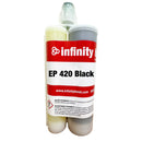 Infinity Bond EP 420 Black High Peel and Shear Strength Epoxy 400 ml cartridge