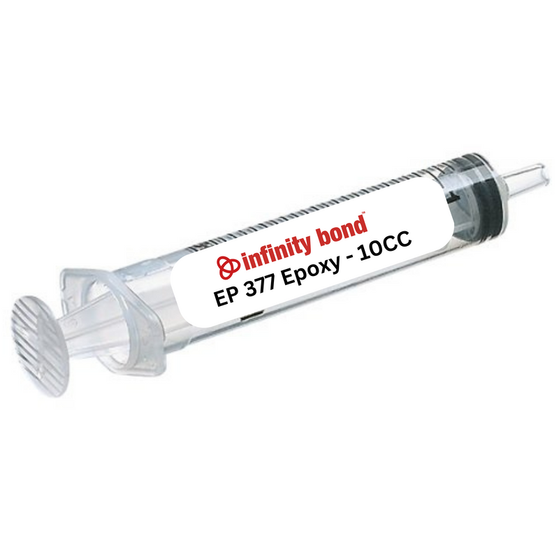 Infinity Bond EP 377 Epoxy Syringes Pre-Mixed and Frozen 10CC