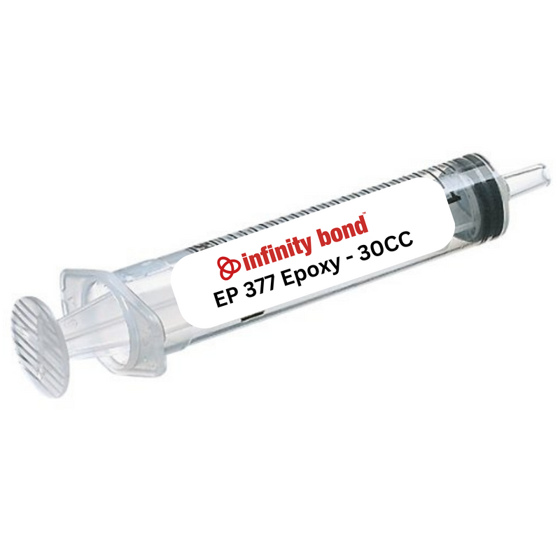 Infinity Bond EP 377 Epoxy Syringes Pre-Mixed and Frozen 30CC