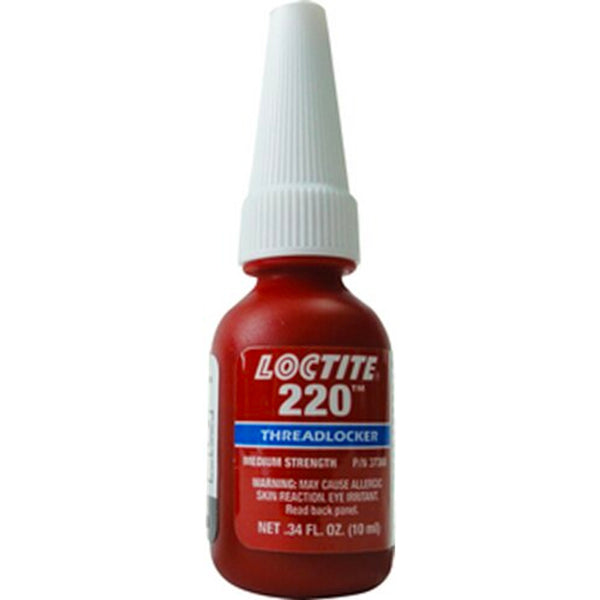 Loctite 220 Wicking Grade Low Strength Blue Threadlocker Loctite 220 Wicking Grade Low Strength Blue Threadlocker