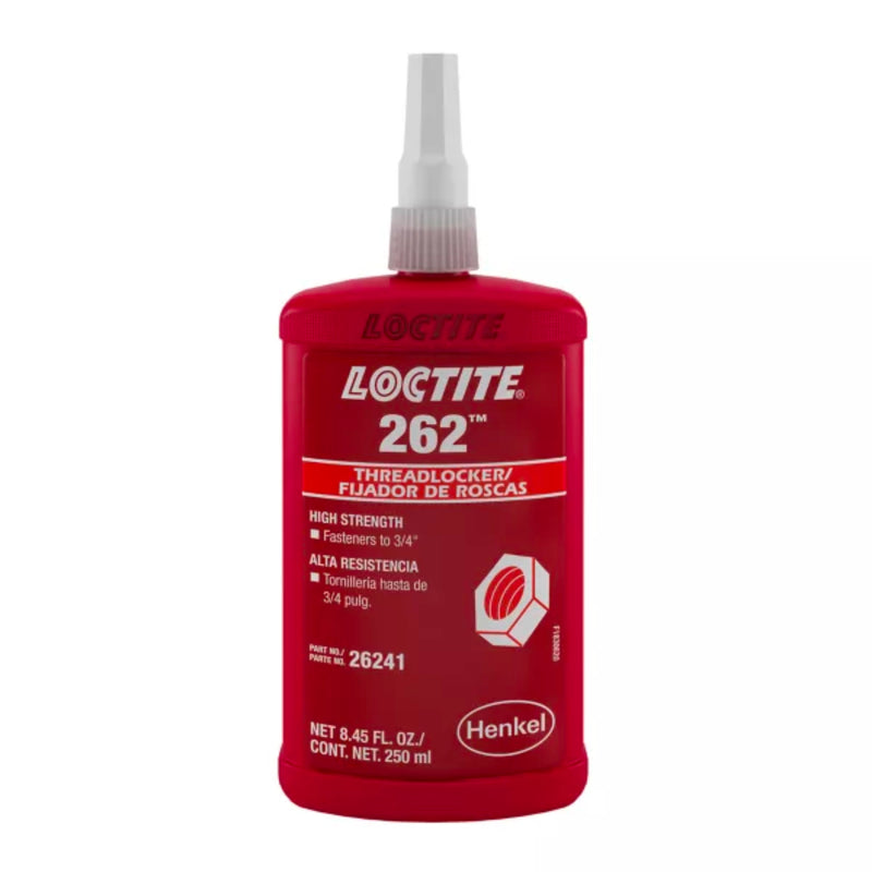 Loctite 262 High Strength Red Threadlocker 250ml