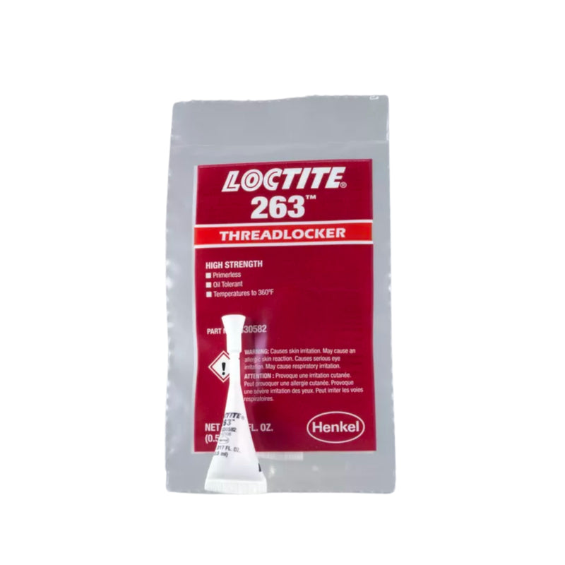 Loctite 263 Red High Strength Threadlocker 0.5ml