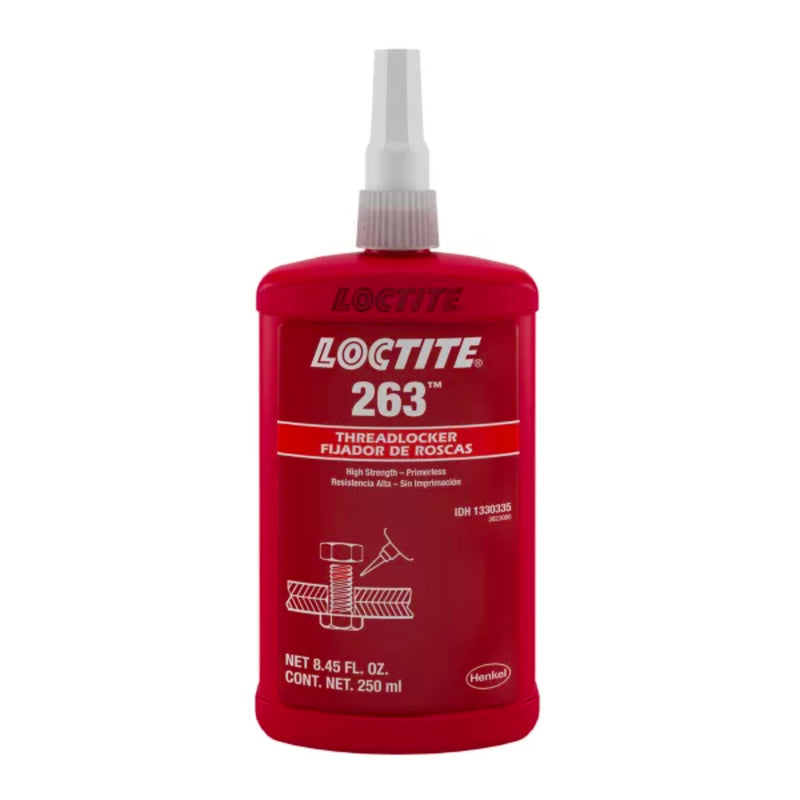 Loctite 263 Red High Strength Threadlocker 250ml