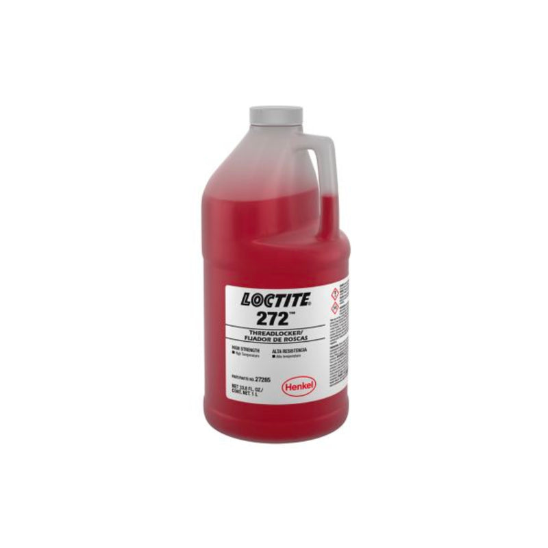 Loctite 272 High Temperature High Strength Red Threadlocker 1 Liter Bottle