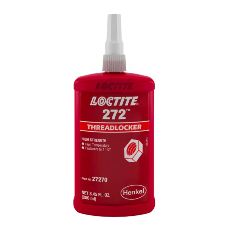Loctite 272 High Temperature High Strength Red Threadlocker 250ml