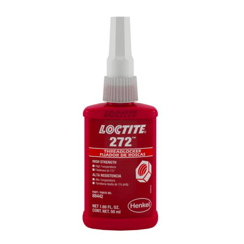 Loctite 272 High Temperature High Strength Red Threadlocker 50ml Bottle