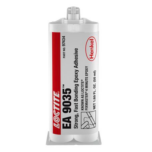 Loctite EA 9035 Fixmaster 4 Minute Epoxy in a 50ml cartridge