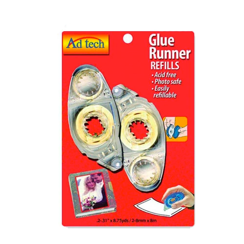 Ad Tech Permanent Glue Runner Cartridge Refill