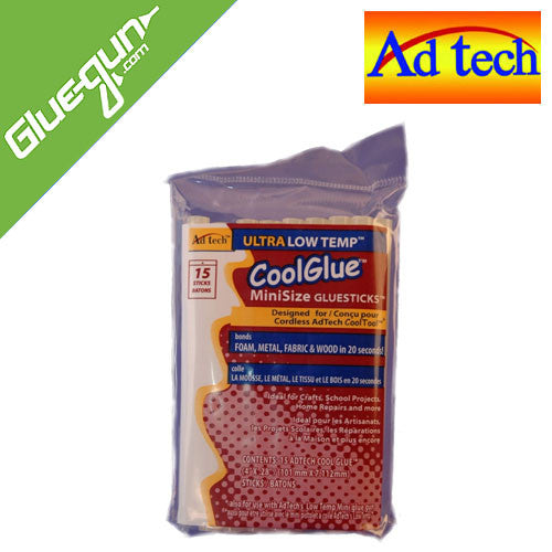 Ad Tech Ultra Low Temp Cool Glue Mini Sticks