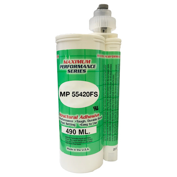 ASI MP 55420FS medium setting methacrylate MMA adhesive 490ml cartridge