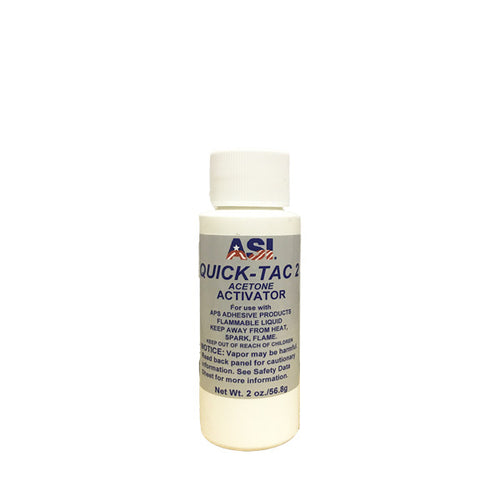 ASI Quick Tac 2 cyanoacrylate super glue accelerator
