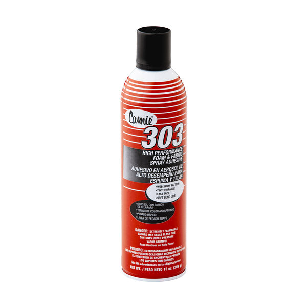 Camie 303 high performance foam and fabric spray adhesive