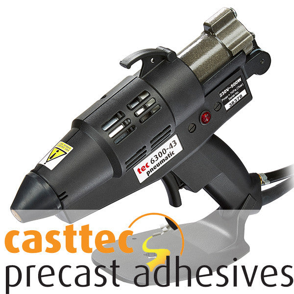 CastTEC spray glue gun for precast concrete applications