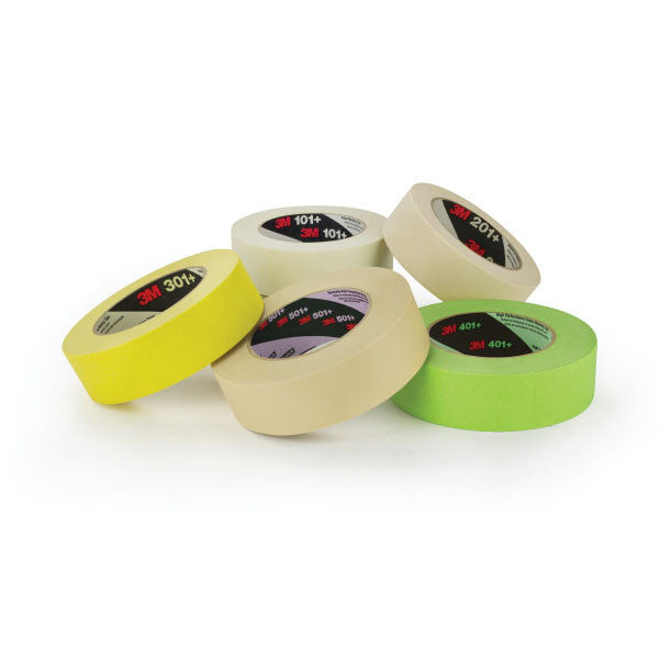 Full line of 3M masking tapes