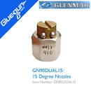 Glenmar Dual 15 Degree Bulk Nozzle