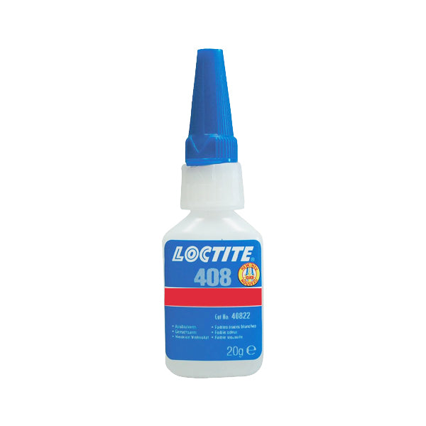 Loctite 408 Instant Adhesive - 20 Gram Super Glue Bottle