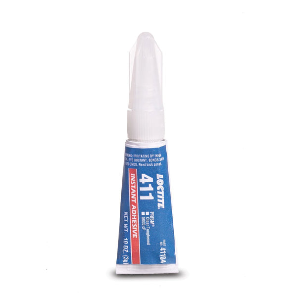 Loctite 411 cyanoacrylate - 3 Gram Tube