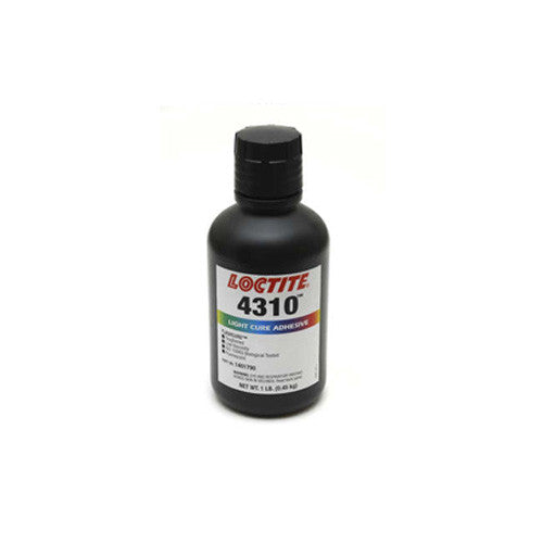 Loctite 4310 Flashcure light cure cyanoacrylate 1lb bottle.