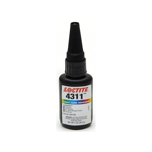 Loctite 4311 light cure cyanoacrylate super glue