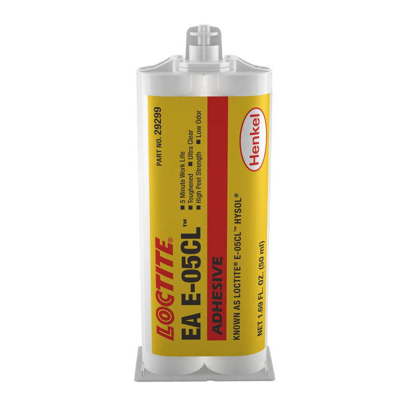 Loctite EA E-05CL Clear Epoxy in 50 ml Cartridge