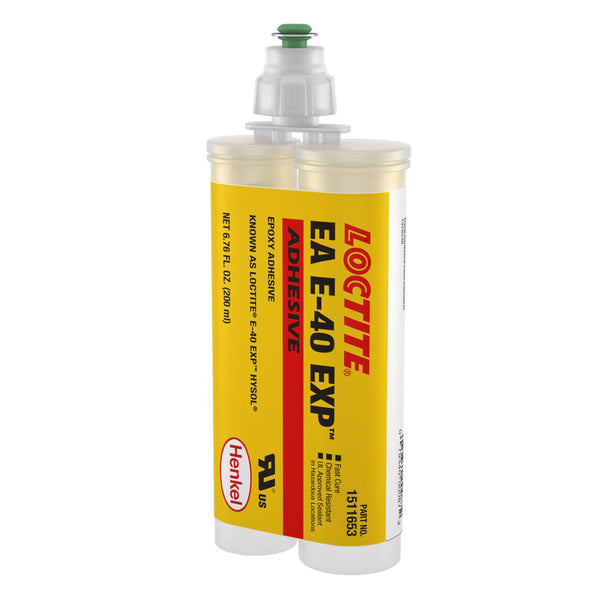 Loctite EA E-40EXP Chemical Resistant Epoxy in 200 ml Cartridge