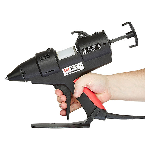 Power Adhesives TEC 3400 glue gun in-use
