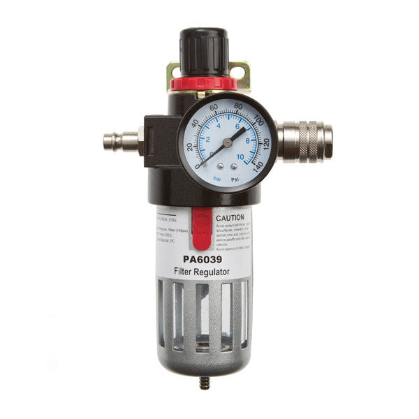 Pneumatic pressure regulator for industrial glue guns