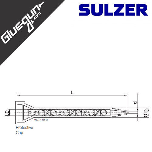 Sulzer MSR (MR) Series Static Mixer - All Sizes